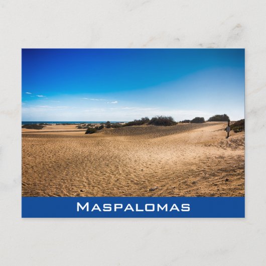 Maspalomas Briefkaart (Voorkant)