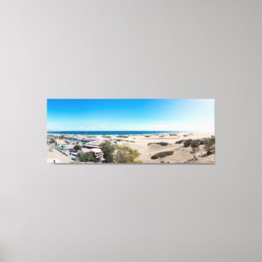 Maspalomas Sands Canvas Afdruk (Voorkant)