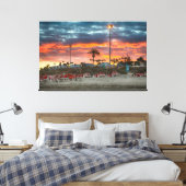Maspalomas Sunset Canvas Afdruk (Insitu (Slaapkamer))