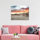 Maspalomas Sunset Canvas Afdruk (Insitu (Woonkamer))