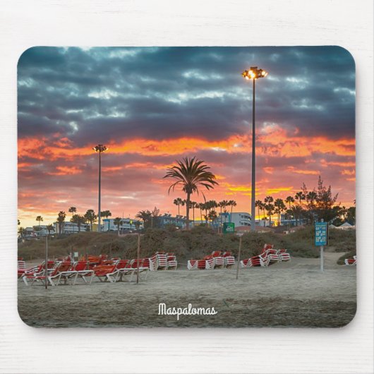 Maspalomas Sunset Muismat (Voorkant)