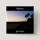 Maspalomas Vierkante Button 5,1 Cm (Voorkant)