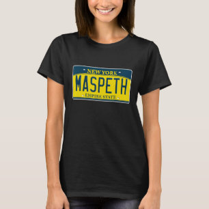 Maspeth Queens NY New York wijklicentie PL T-shirt
