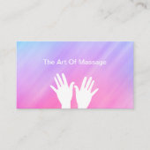 Masquage simple Cartes de visite Conception des ma (Devant)