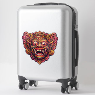 Masque Barong Autocollant – Balinais