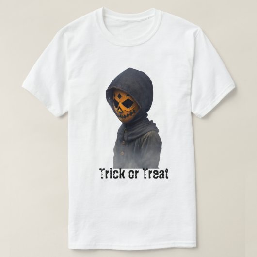 Masque citrouille ou T-shirt (Design devant)