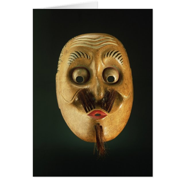 Masque comique, théâtre de Noh (Devant)