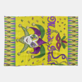 Masque de bouffon Mardi Gras Arlequin Torchons de (Horizontal)