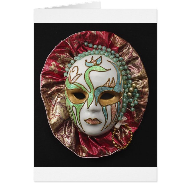Masque de Carnaval de Belle Fille (Devant)