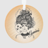 Masque de la dame Gemini Zodiaque (dos)