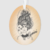 Masque de la dame Gemini Zodiaque (devant)