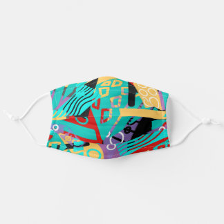 Masque de la face de blocage des couleurs