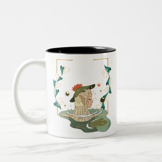 Masque de la teigne Fée Fille Mug (Gauche)
