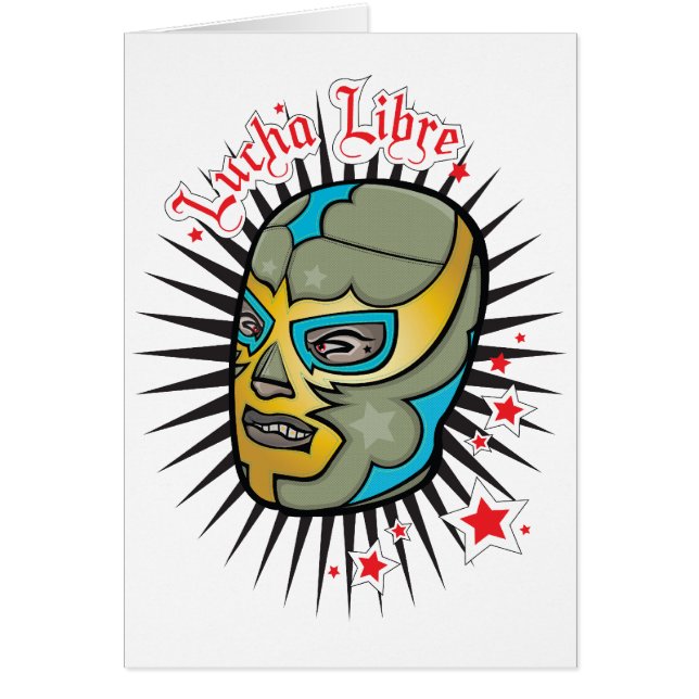 Masque de lutte mexicain de Lucha Libre (Devant)