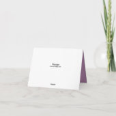 Masque de Mascarade Silver Lilac Sparkle Merci (Dos)