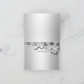 Masque de paillettes d'argent Mascarade Merci (Intérieur)