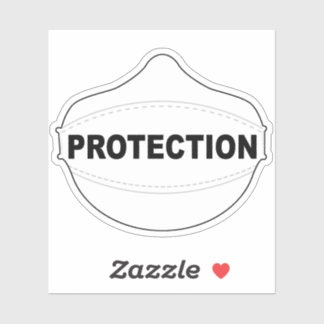 Masque de protection autocollant vinyle