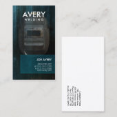 Masque de soudage Carte de visite (Devant / Derrière)