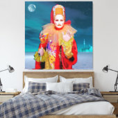 Masque de Venise Toile tendue Impression (Insitu(Chambre))