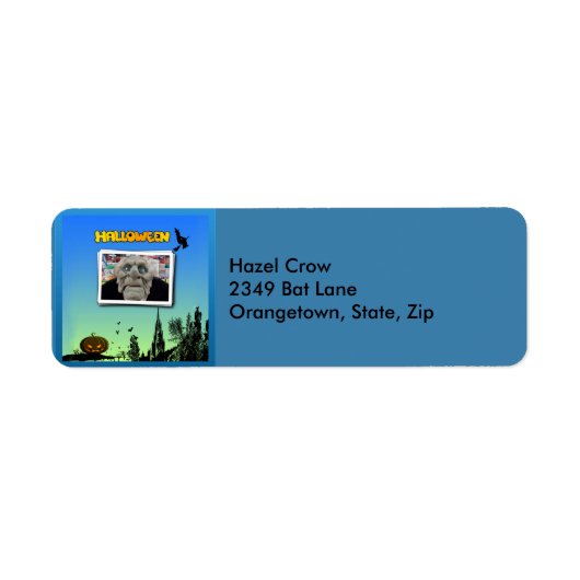 Masque de vieil homme, sorcière et Étiquettes de a (Devant)