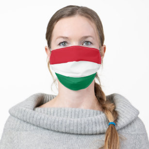 Masque drapeau hongrois - fans mode/sport