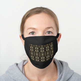Masque En Coton Noir Décor