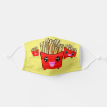 Cute kawaii Les frites françaises proposent une re