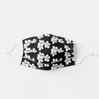 Masque En Tissu Joli Motif noir et blanc