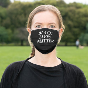 Masque En Tissu L'importance des vies noires
