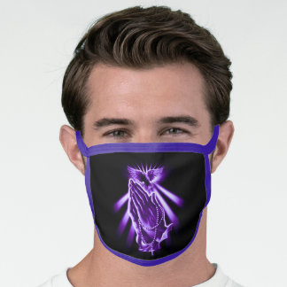 Masque En Tissu Mains de prière
