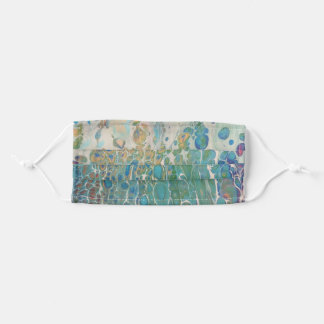 Masque En Tissu Teinture de noue Abstraite