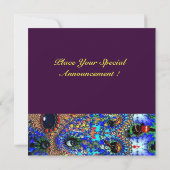 MASQUE ÉPHÉMÈRE Invitation au Bal de Masques d'Hal (Dos)