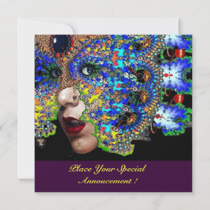 MASQUE ÉPHÉMÈRE Invitation au Bal de Masques d'Hal