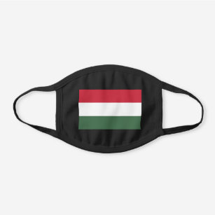 Masque facial en coton de pavillon hongrois