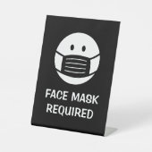 Masque facial, panneau de vente au détail requis p (Recto)