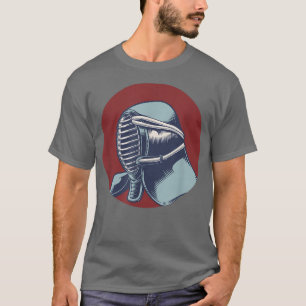 Masque japonais Kendo Rising Sun T-Shirt Copie C
