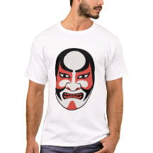 Masque Kabuki - Design de T-shirt