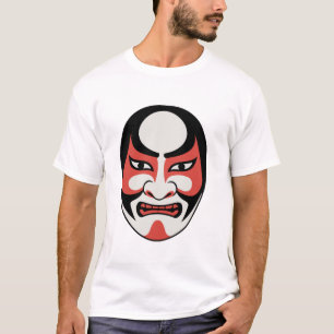 Masque Kabuki - Design de T-shirt