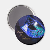 Masque Motivationnel de rêve Masque Magnet bleu (Recto/Verso)
