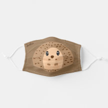 Masque personnalisé Kawaii Hedgehog