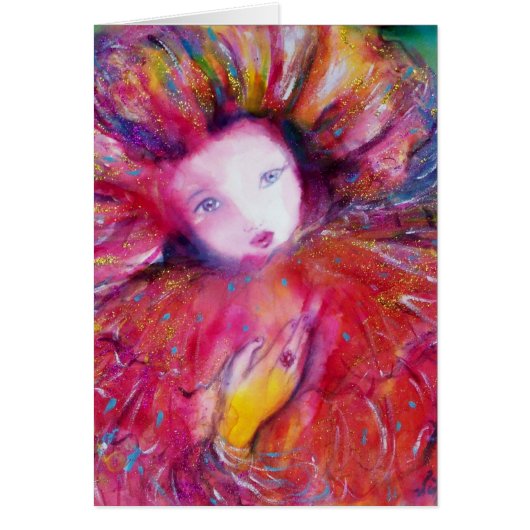 Masque rouge du Carnaval de Venise (Devant)