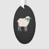 Masque simple à porter pour les moutons | Cadeau a (devant)
