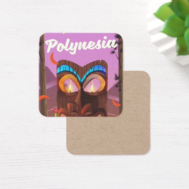 masque Tiki de Polynésie (Bureau)