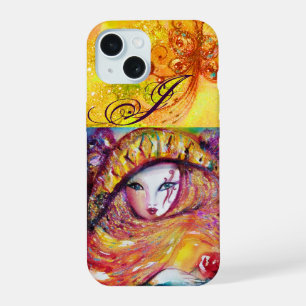 MASQUE VENITIEN - MASQUE AU MONOGRAMME JAUNE