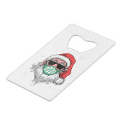 masque visage coronavirus santa claus 2020 (Dos Angle)