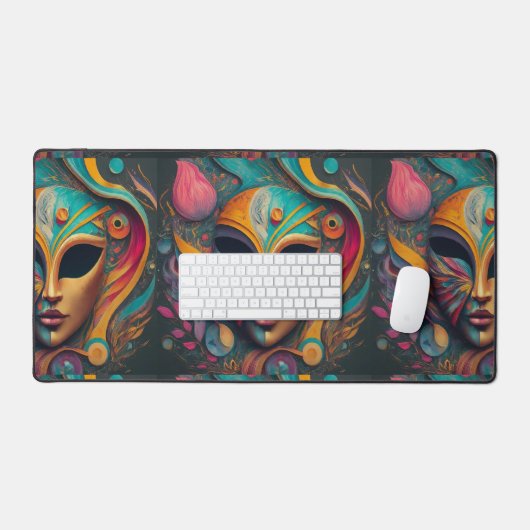 Masque visage de l'oeil noir (Clavier et souris)