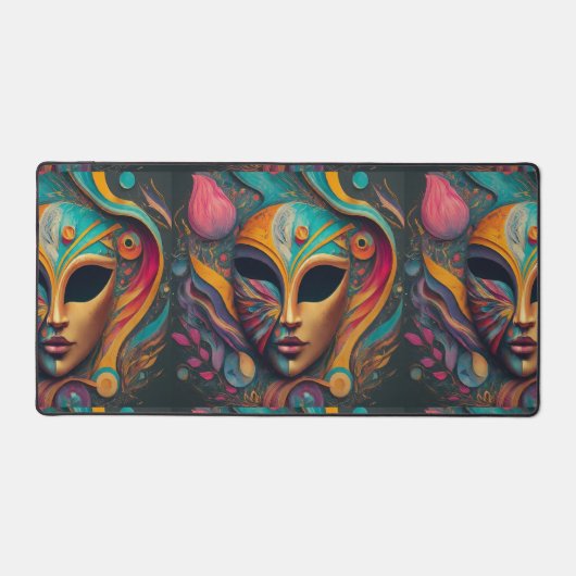 Masque visage de l'oeil noir (Recto)