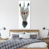 masque zébrée toile enveloppée (Insitu(Chambre))