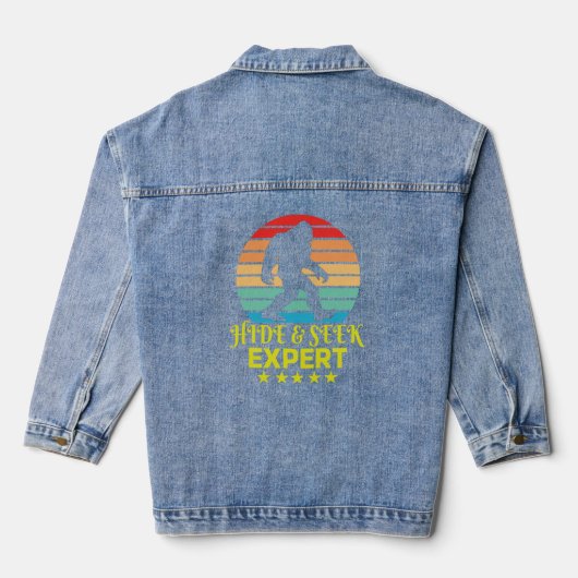 Masquer Et Chercher Expert Bigfoot Drôle (Verso)