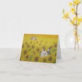 Masquer et rechercher la carte blanche (Fleur jaune)